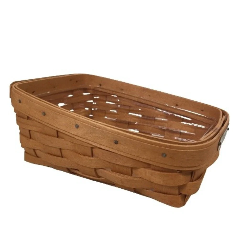 Longaberger 1999 Success Start Note Pal Paper Basket & Protector Liner